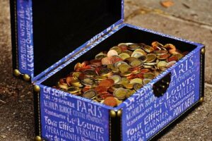 Box full of coin