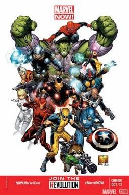 the promotional image for Marvel NOW!